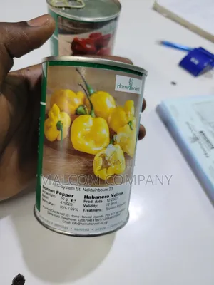 Bonnet Pepper Yellow 50g For 1⁄2 An Acre.