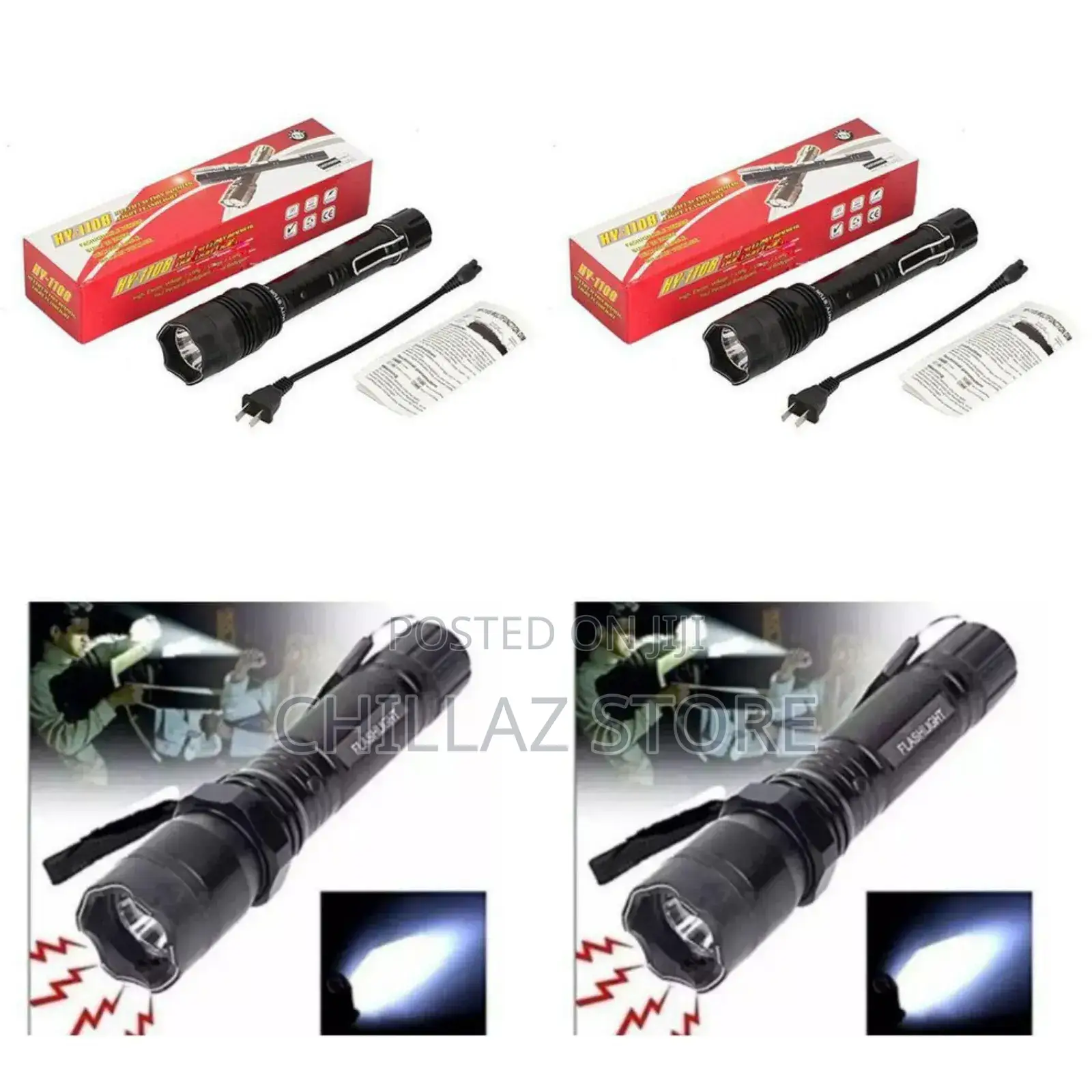 Led Flashlight Hunting Torch.