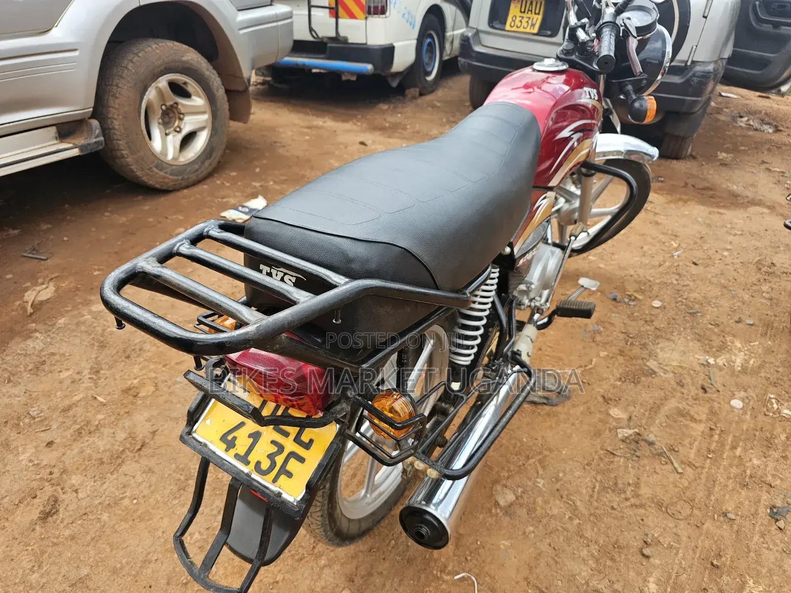 TVS XL 100 2017 Red