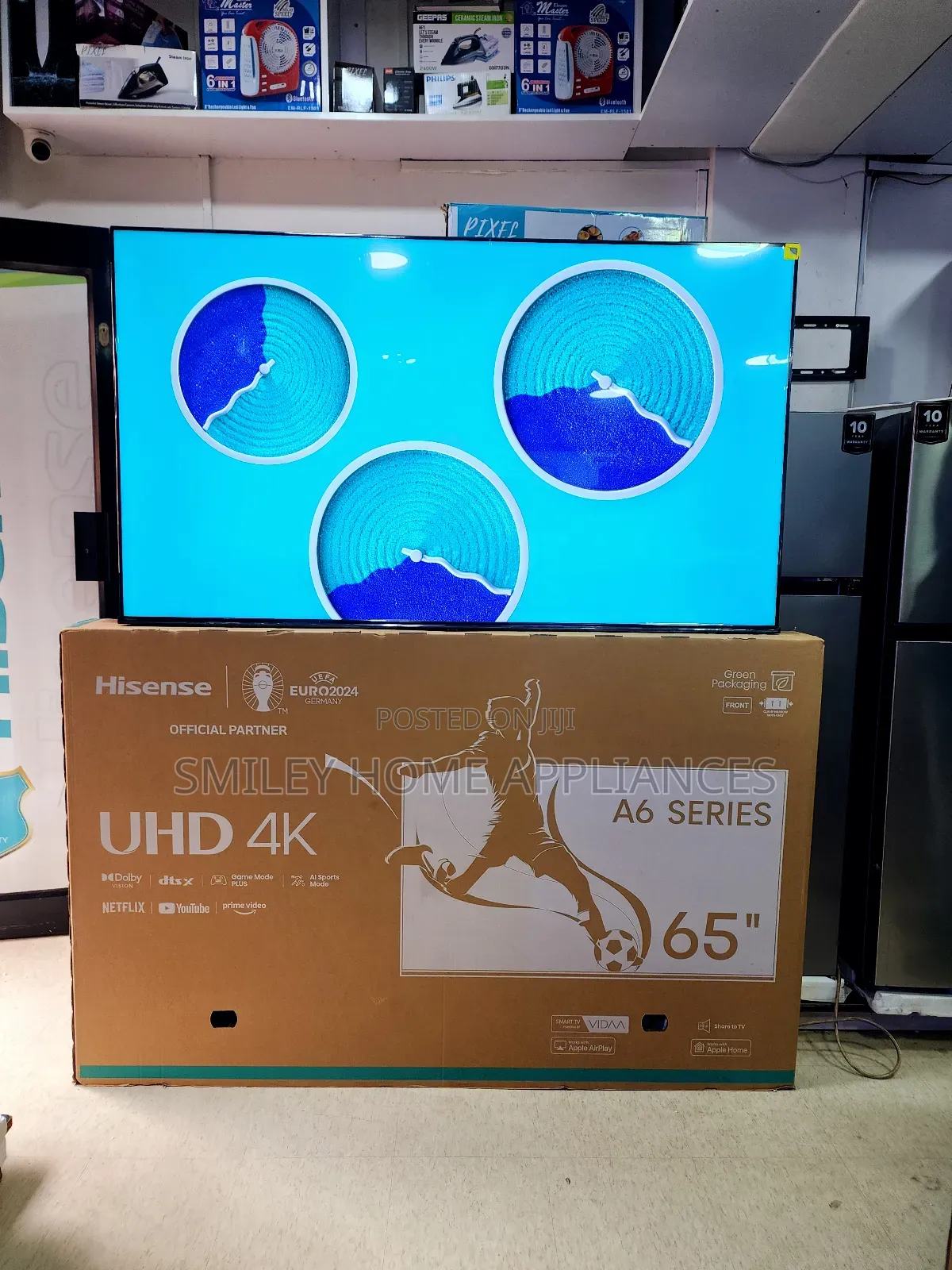 Hisense A6 Series Vidaa Smart Tv 65inches