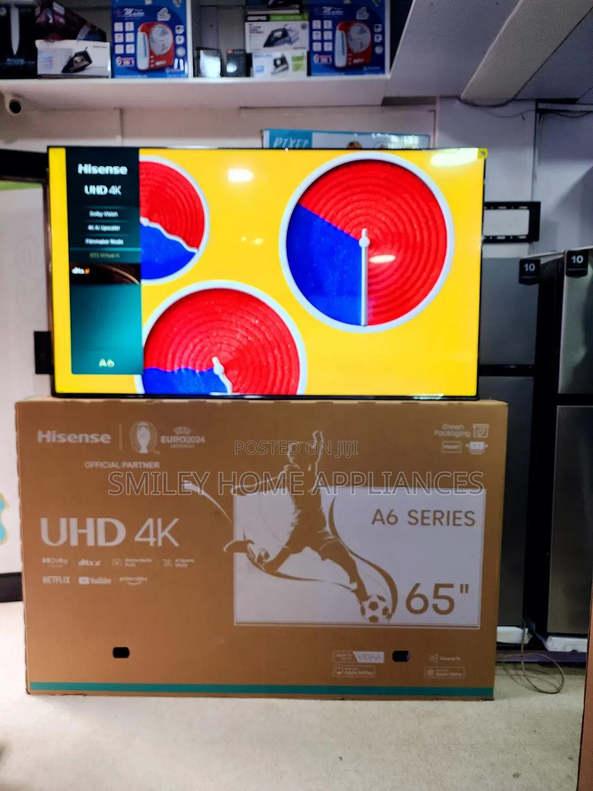 Hisense 65inches Uhd4k A6series Vidaa at Good Price