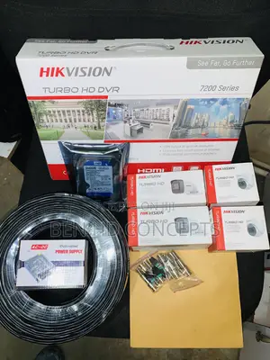 CCTV Camera 4 Channel Set 1080p