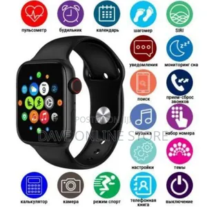 Voice Call Monitor Sport, T500+Pro-Black Smart Watch