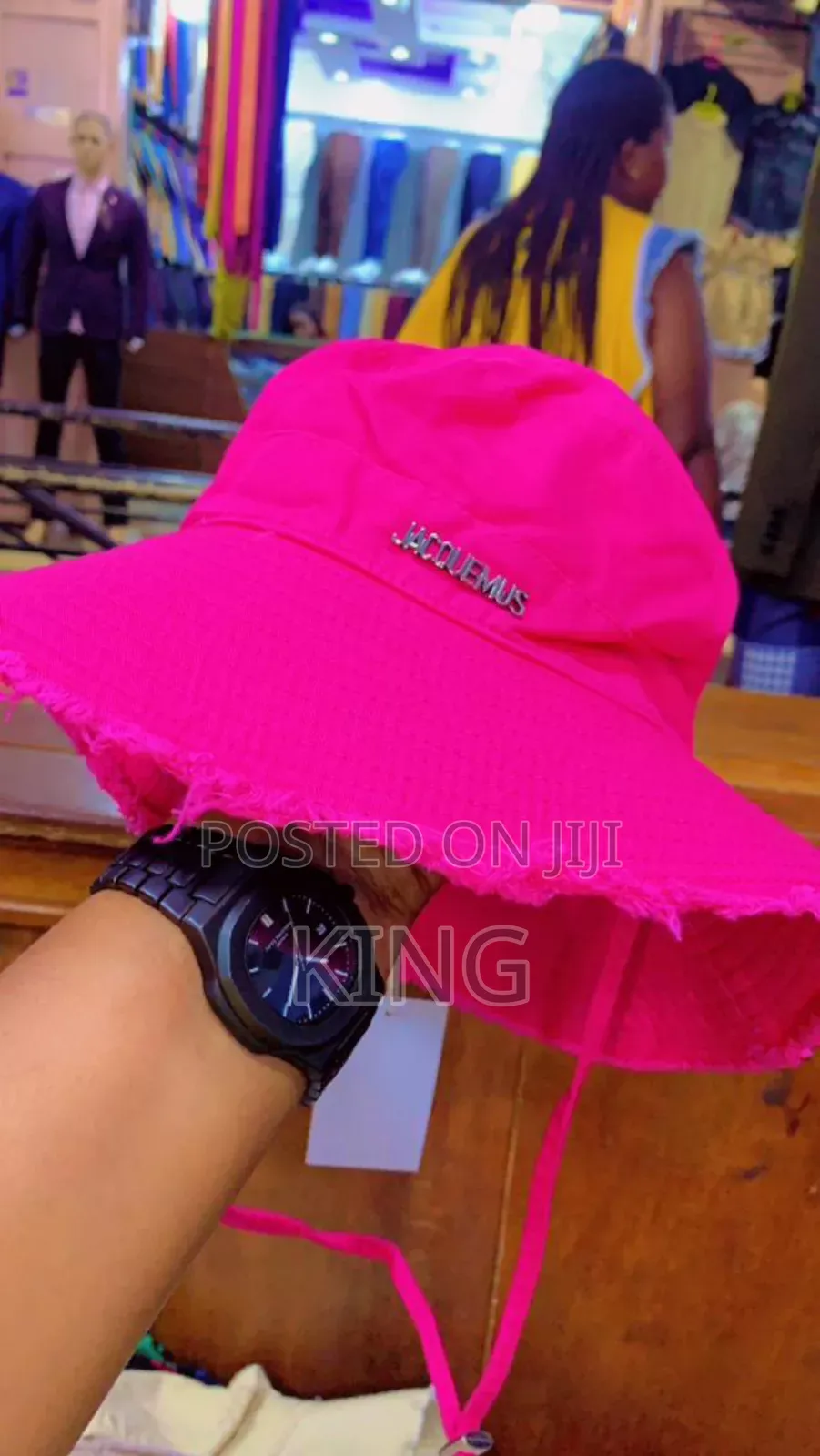 Edgy Jacq Bucket Hats