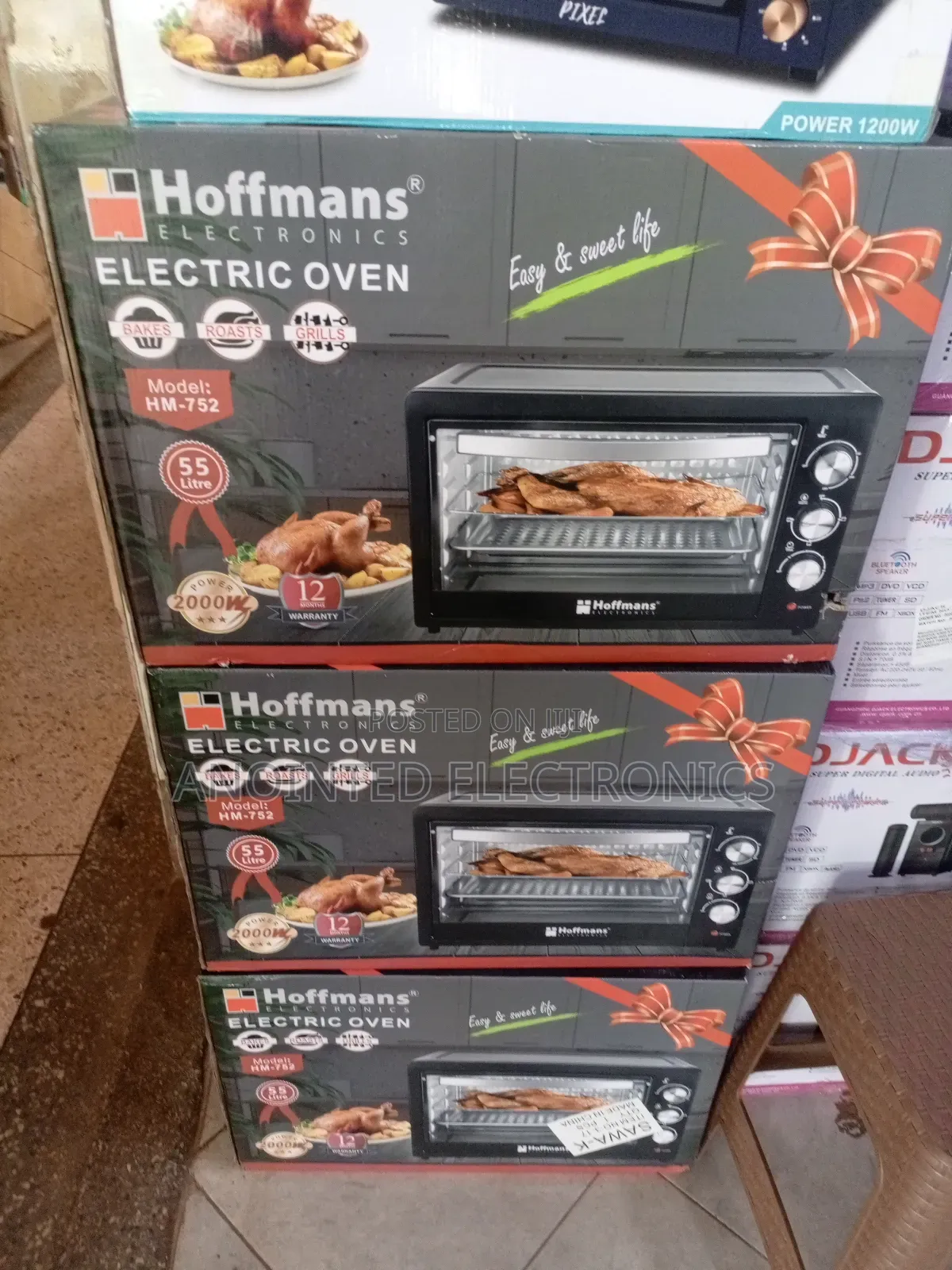 Hoffman Electric Oven 55L