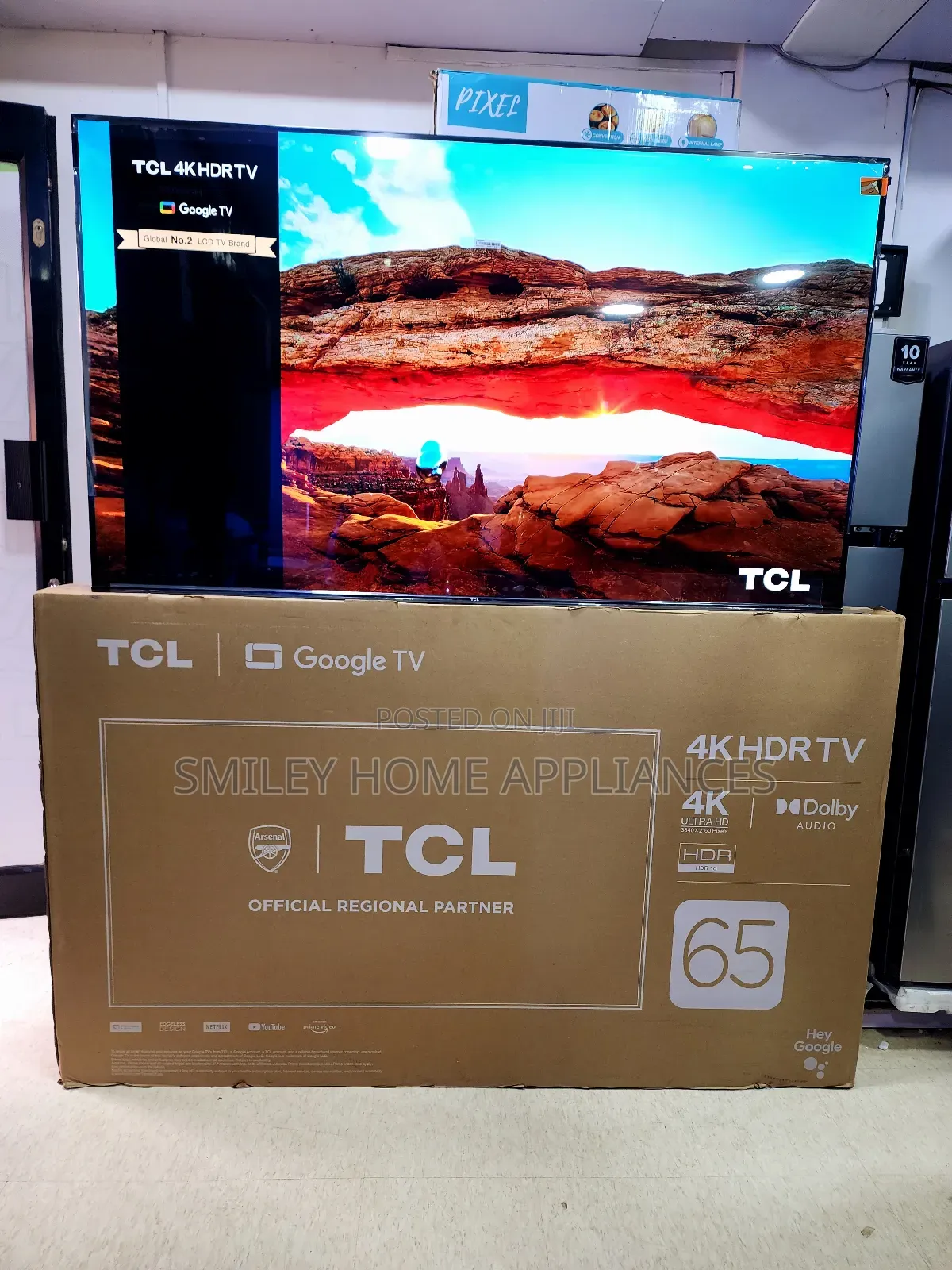TCL Google TV 65inches Qled
