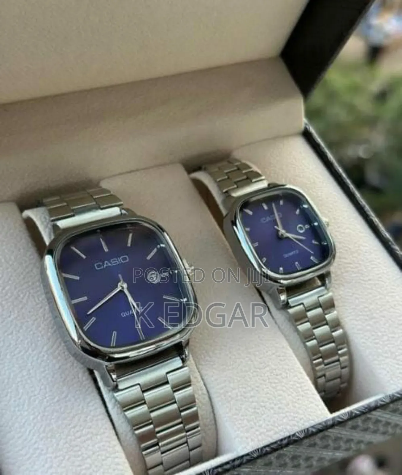 Silver Casio Watch