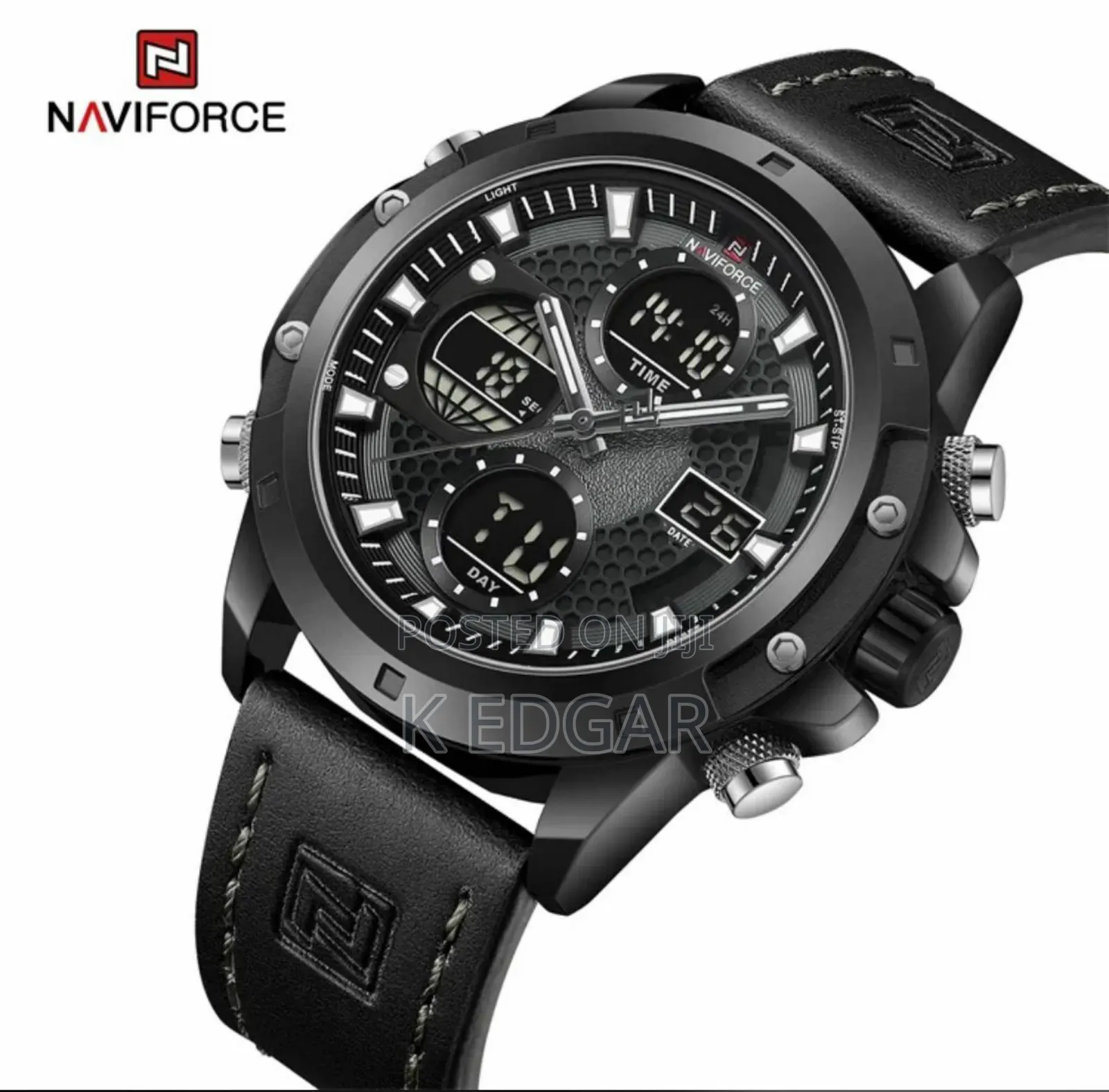 Black Naviforce Watch