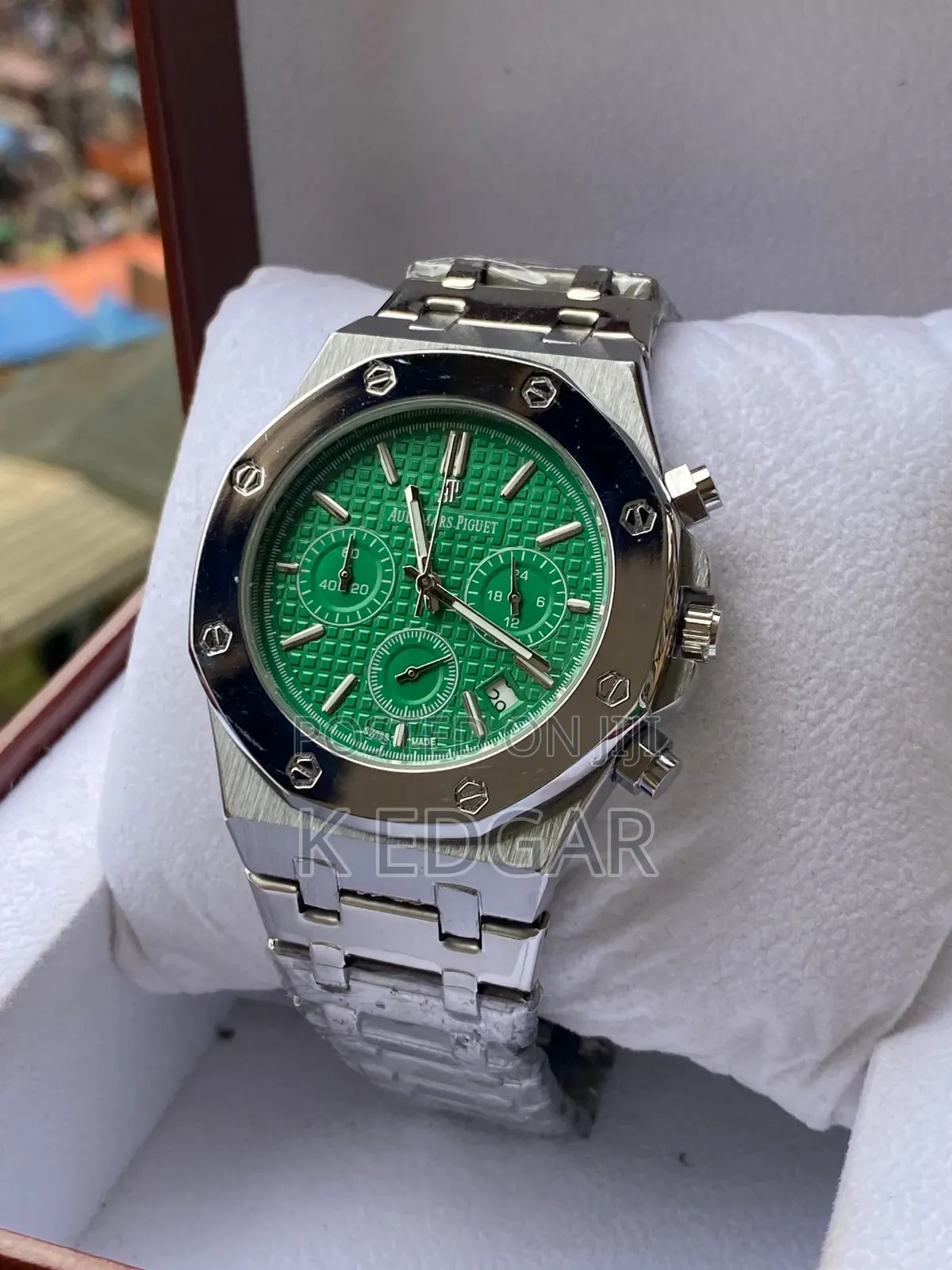 Silver Audemars Piguet Watch