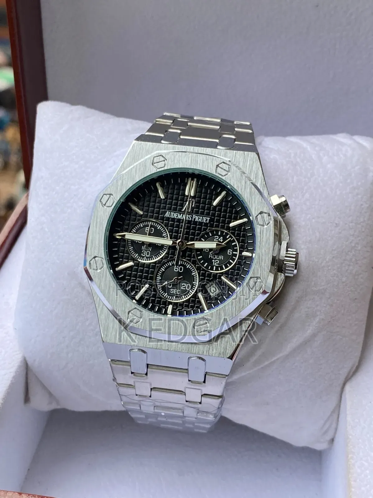 Silver Audemars Piguet Watch