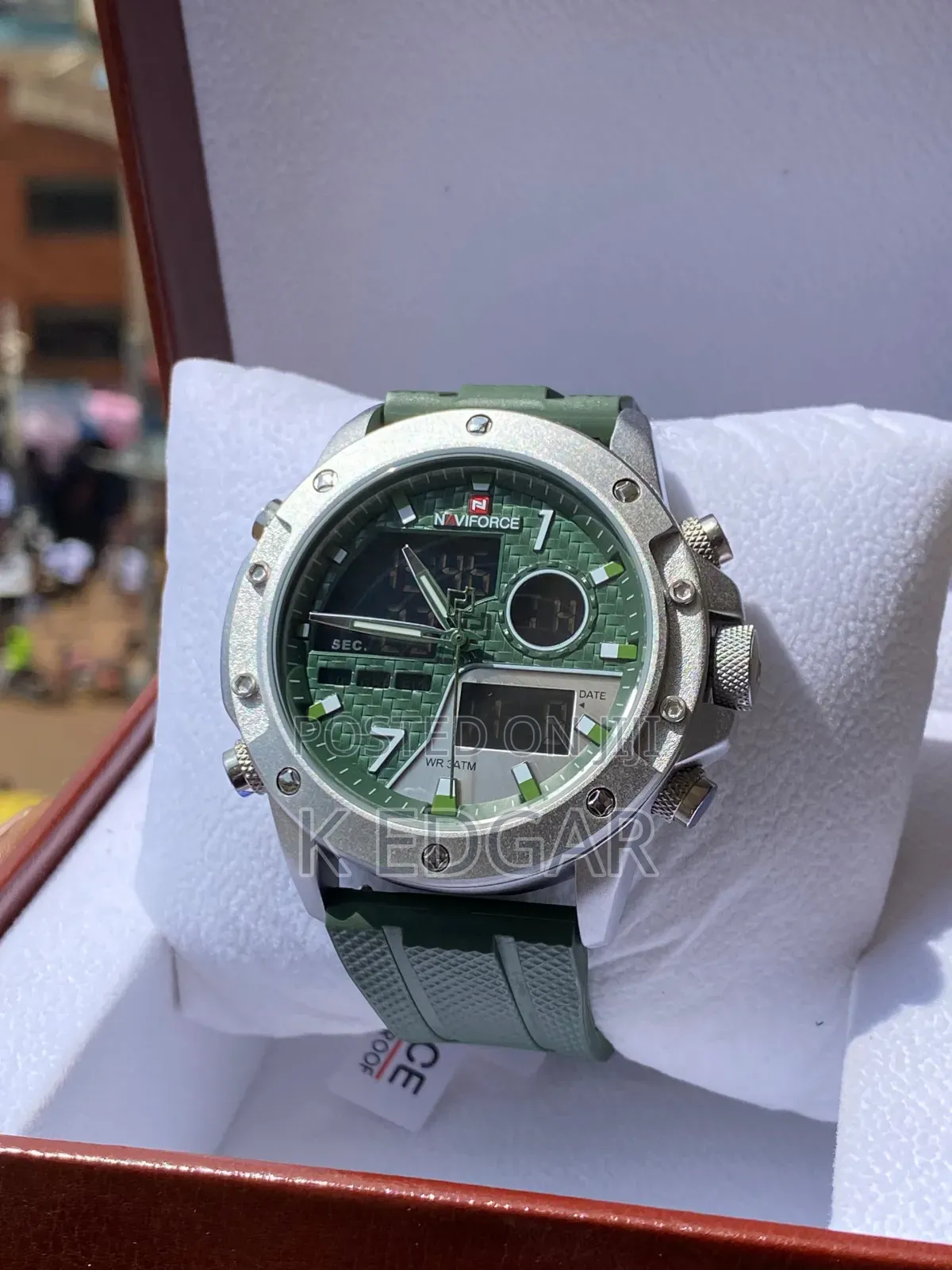 Green Naviforce Watch