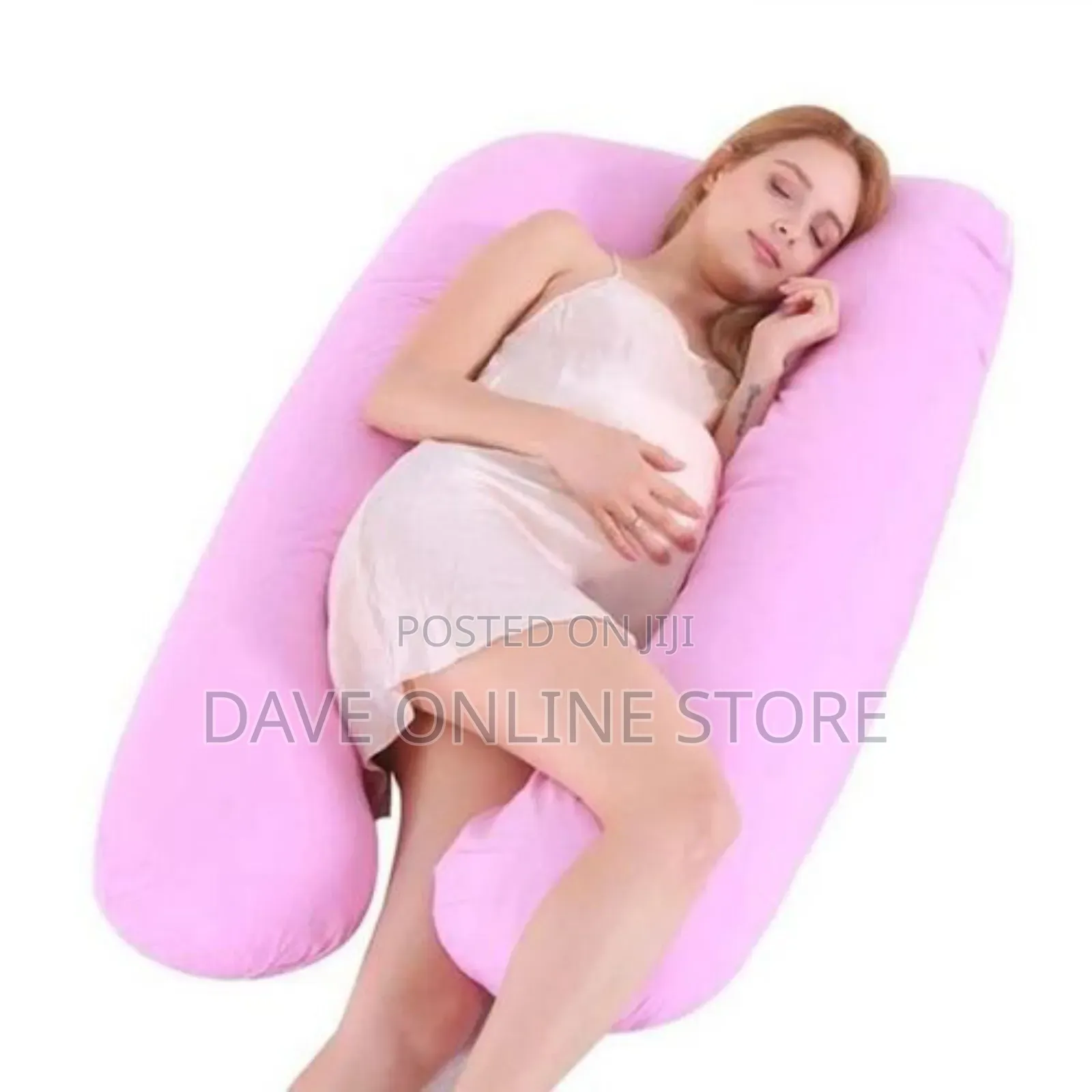 Pregnancy Pillow, Blue, Color May Vary