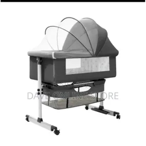 Fancy Baby Bed-Green,Grey,Pink,Color Varies