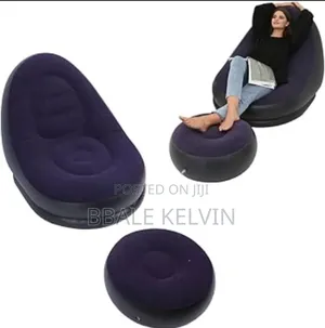 3 in 1 Inflatable Pressure Sofa Chair With a Free Air Pump