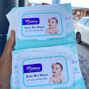 Photo - Momeasy Baby Wipes- Blue