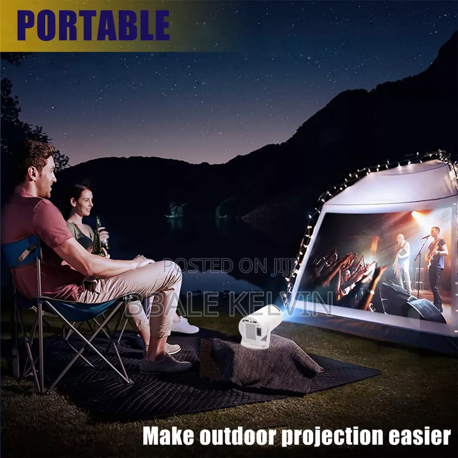 UHD Mini Smart Projector