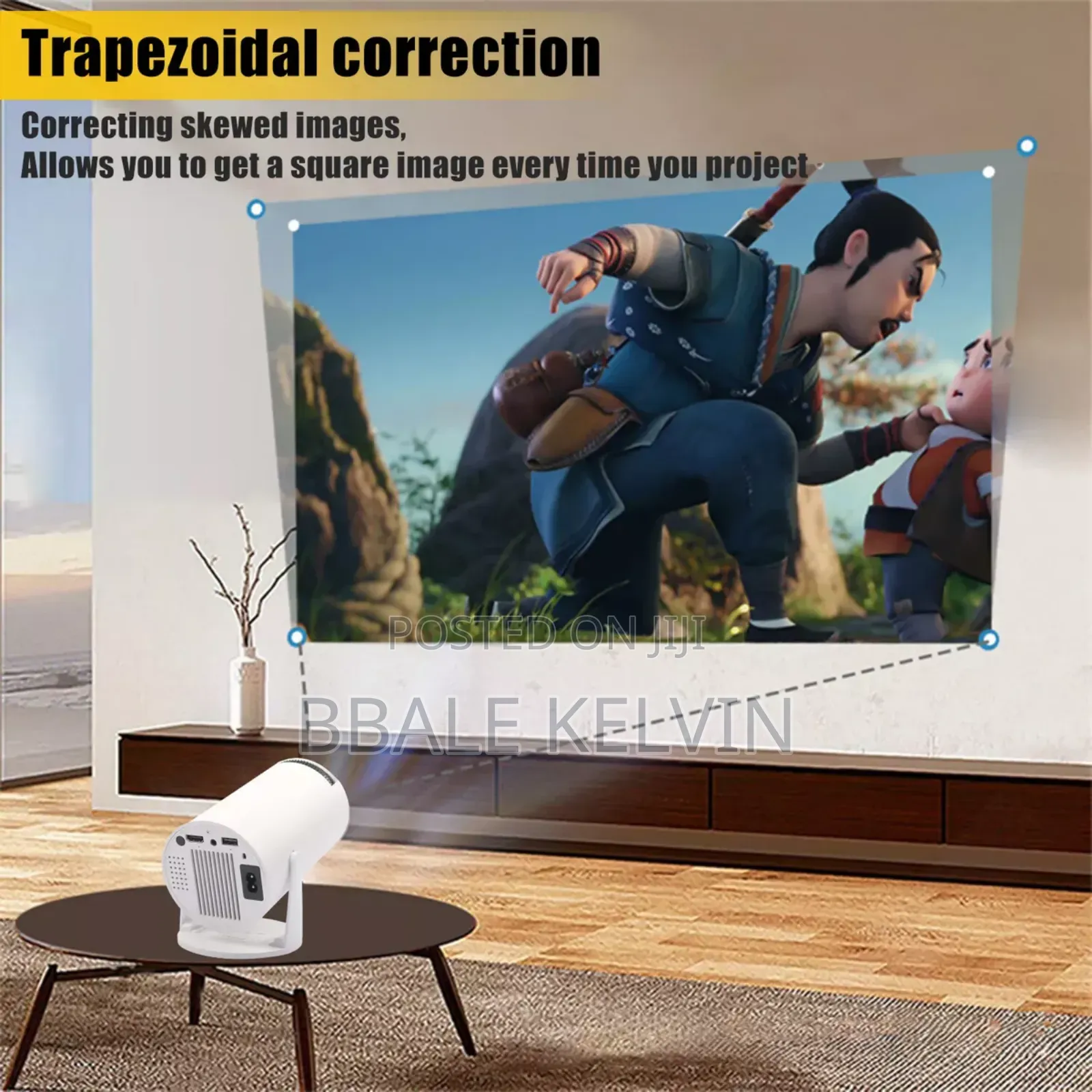  UHD Mini Smart Projector