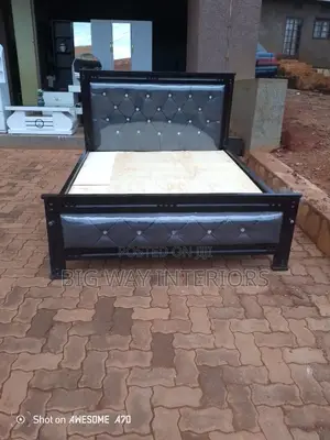 5x6 Frame Leather Bed