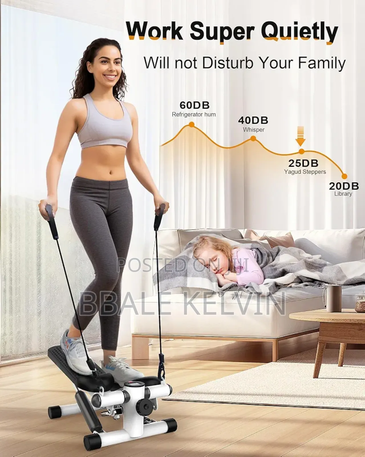 Mini Stepper for Home Exercise Full Body Exercises