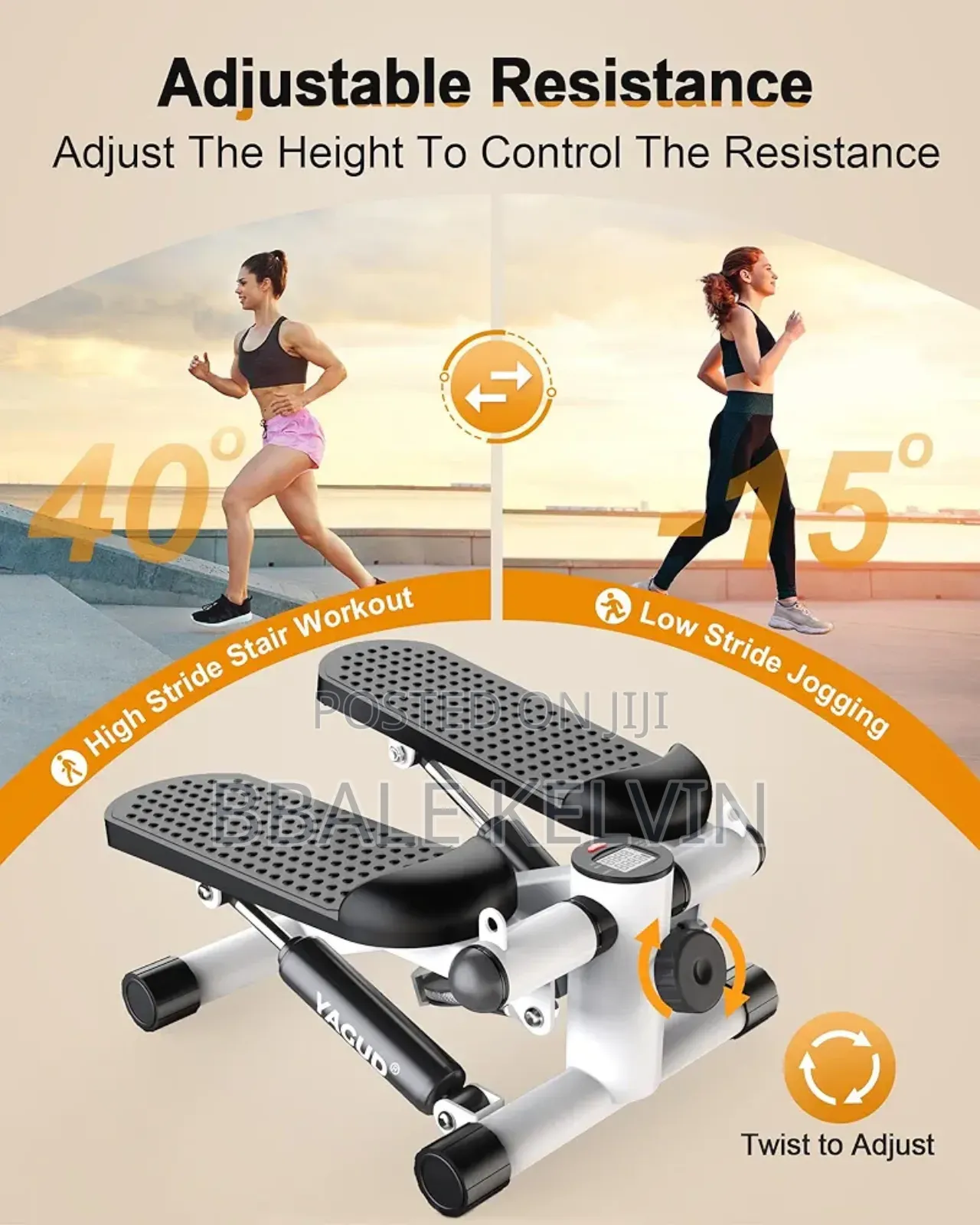 Mini Stepper for Home Exercise Full Body Exercises