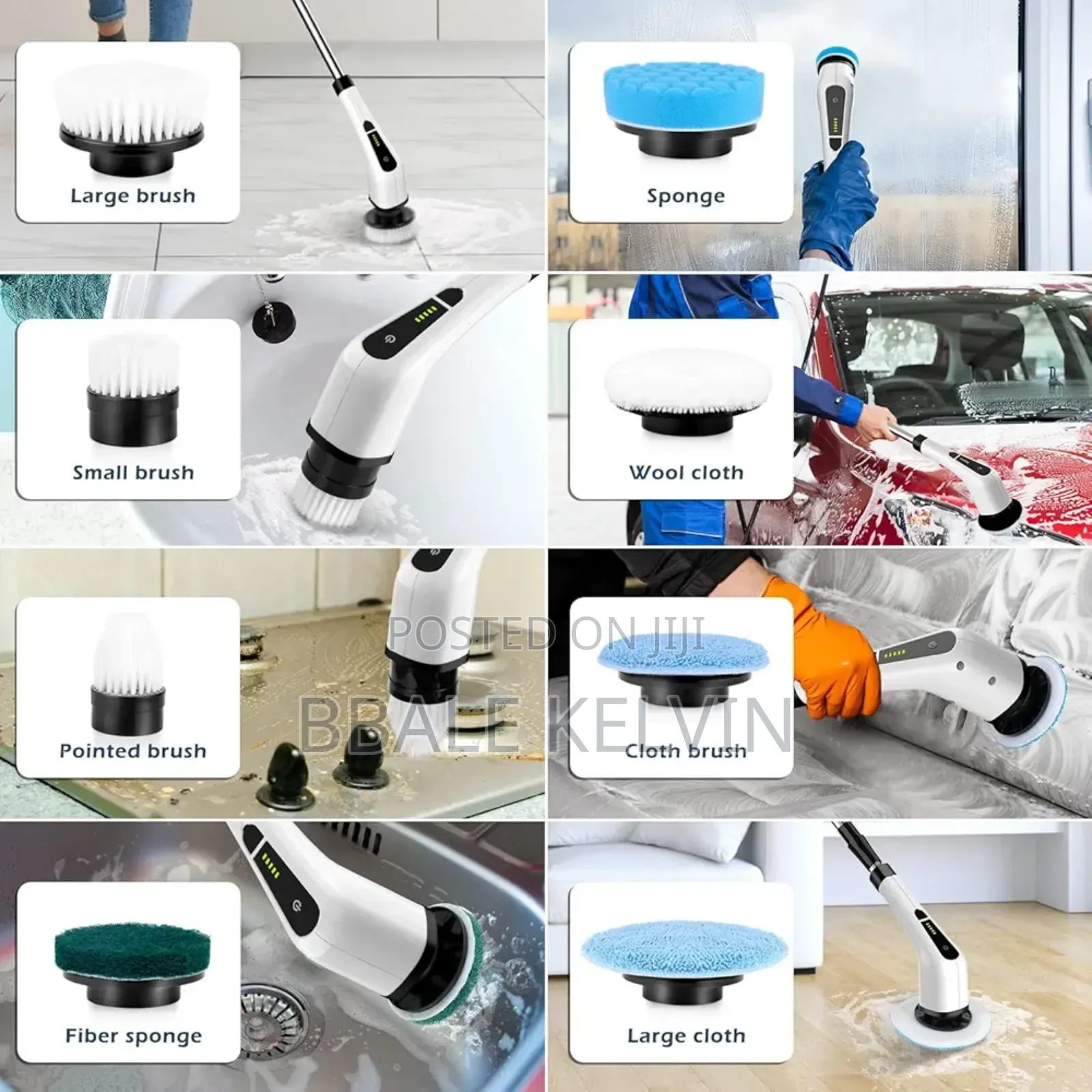 Electric Cleaning Brush Cleaning Windows,Sofas,Bathroom,Cars