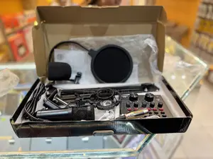 Bm800 Condenser Studio Microphone With V8 Soundcard Set