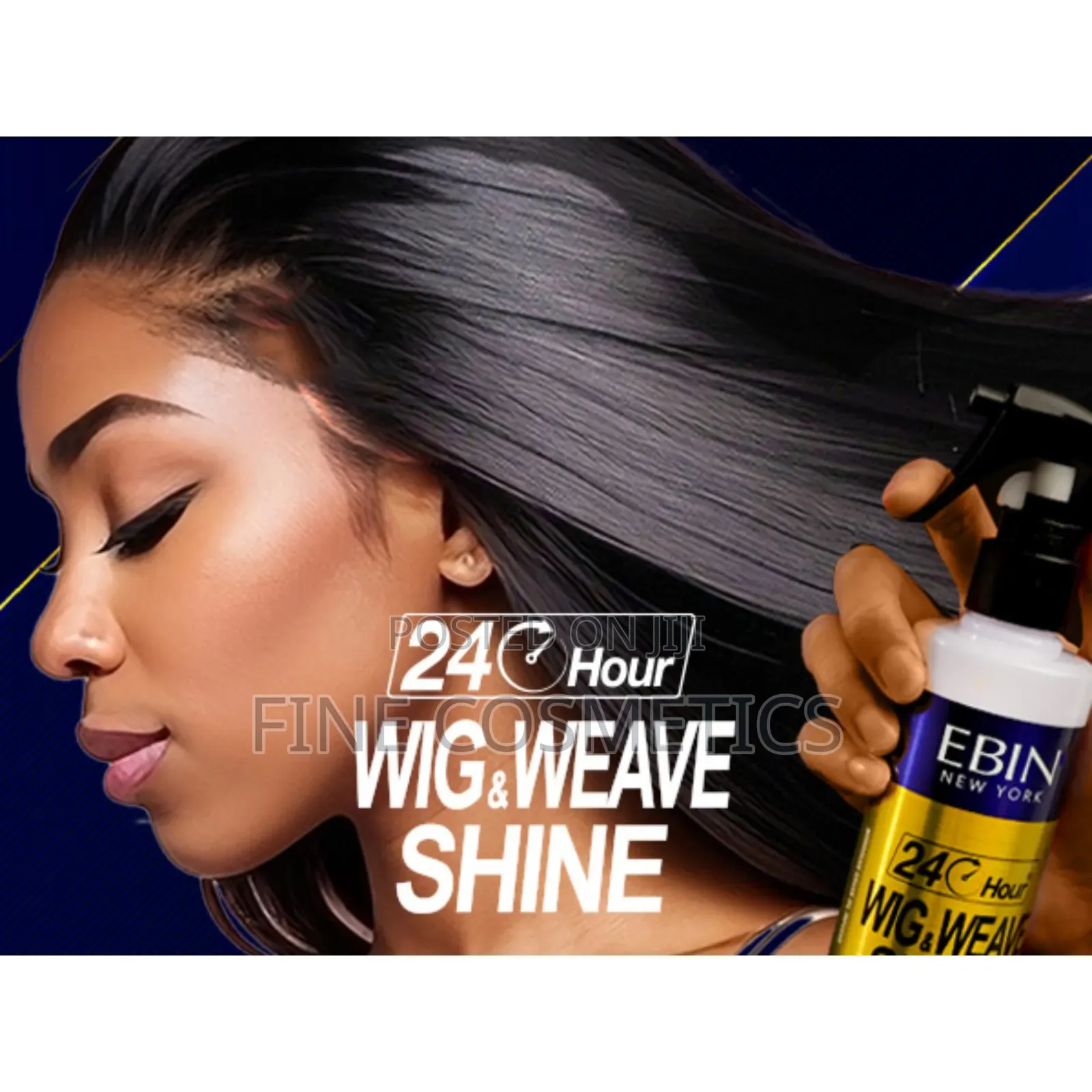 Executive Wig + Weave Shine Detangler Spray by Ebin New York