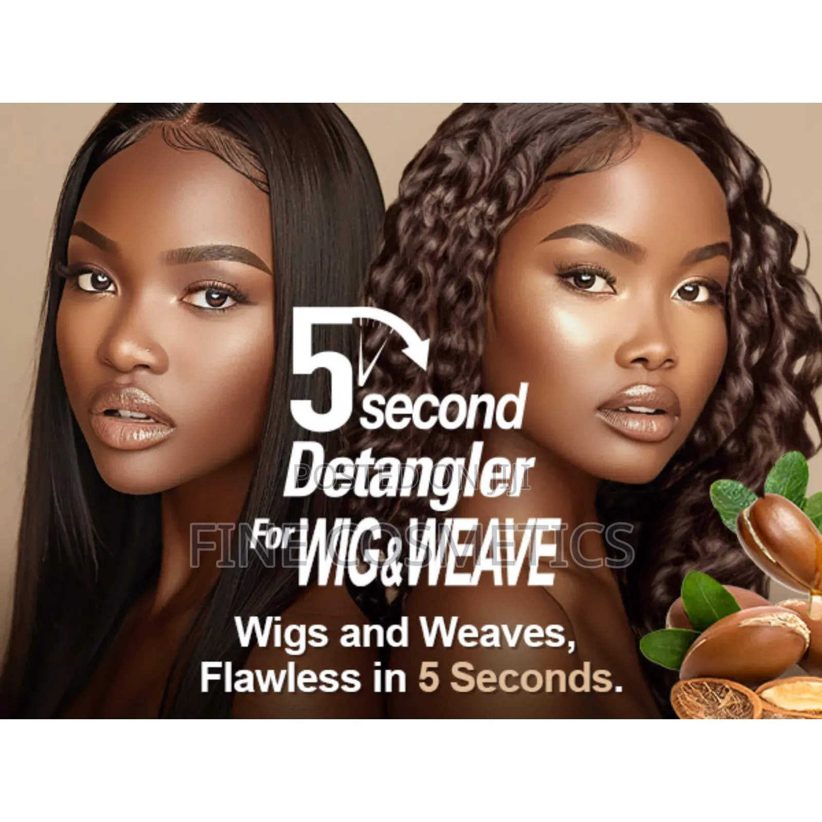 Executive Wig + Weave Shine Detangler Spray by Ebin New York