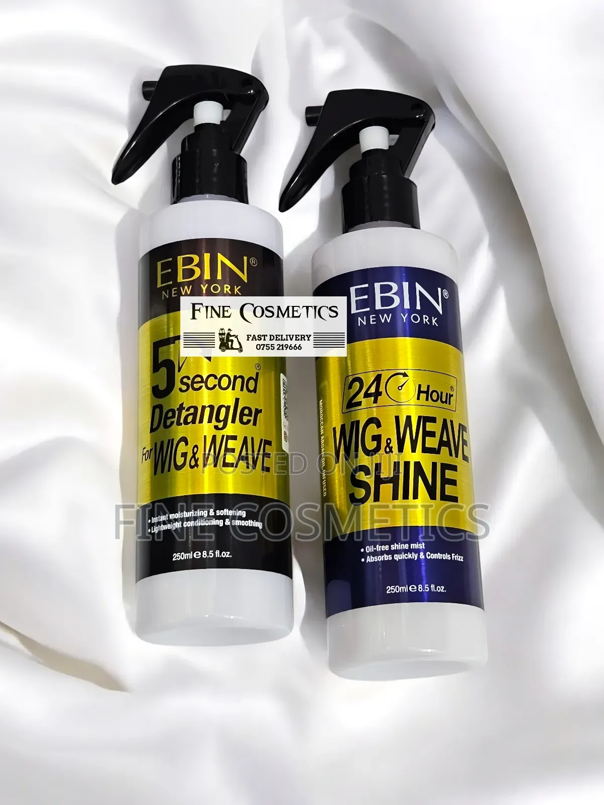 Executive Wig + Weave Shine Detangler Spray by Ebin New York