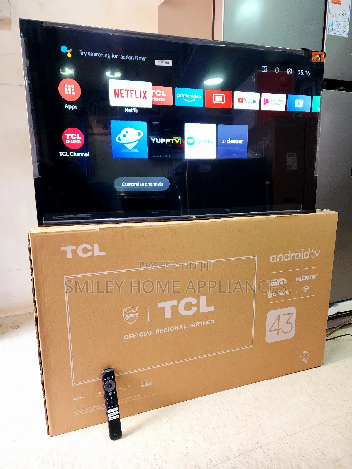 TCL 43inches High Definition Andriod Tv