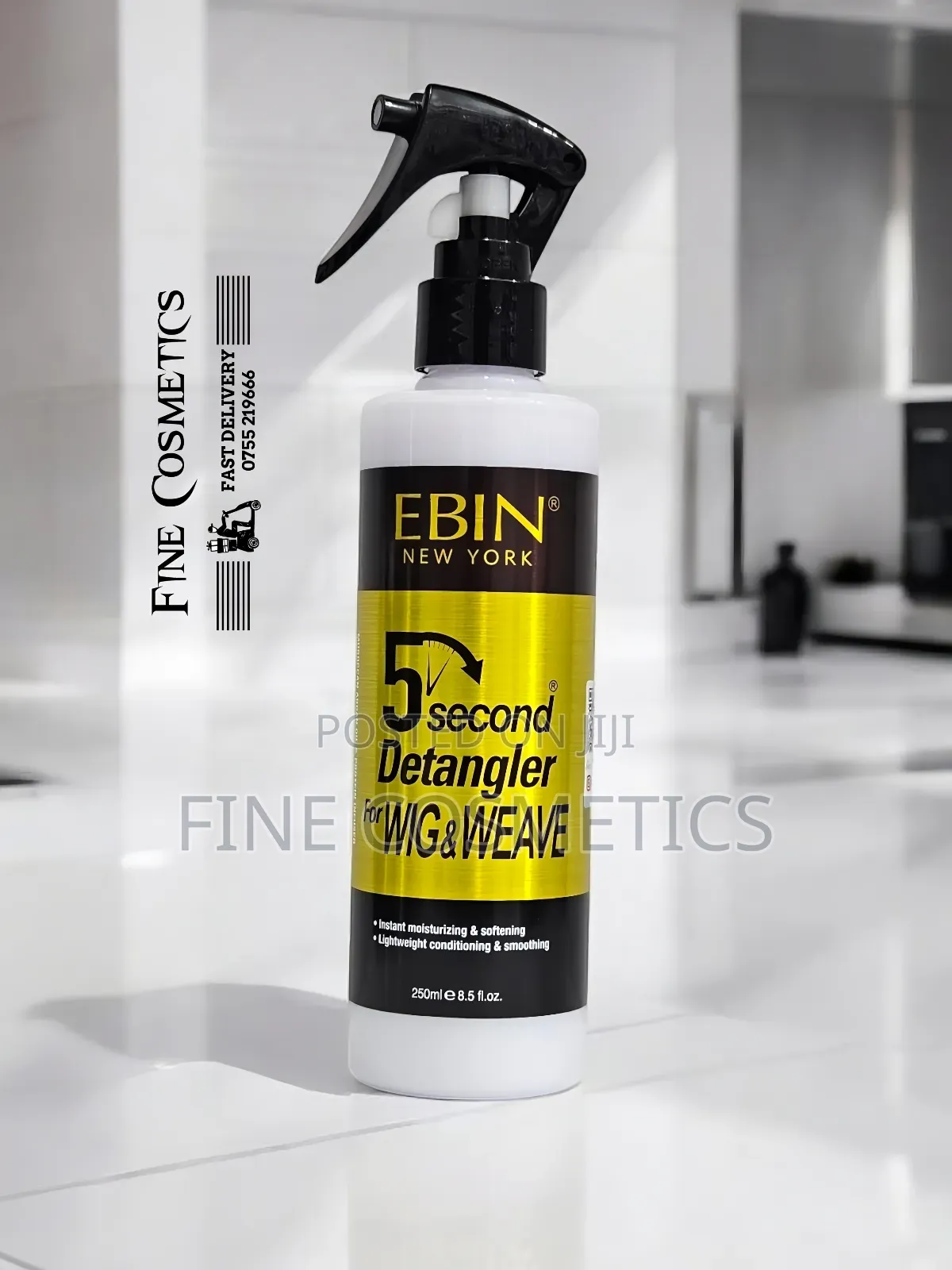 Executive Wig + Weave Shine Detangler Spray by Ebin New York