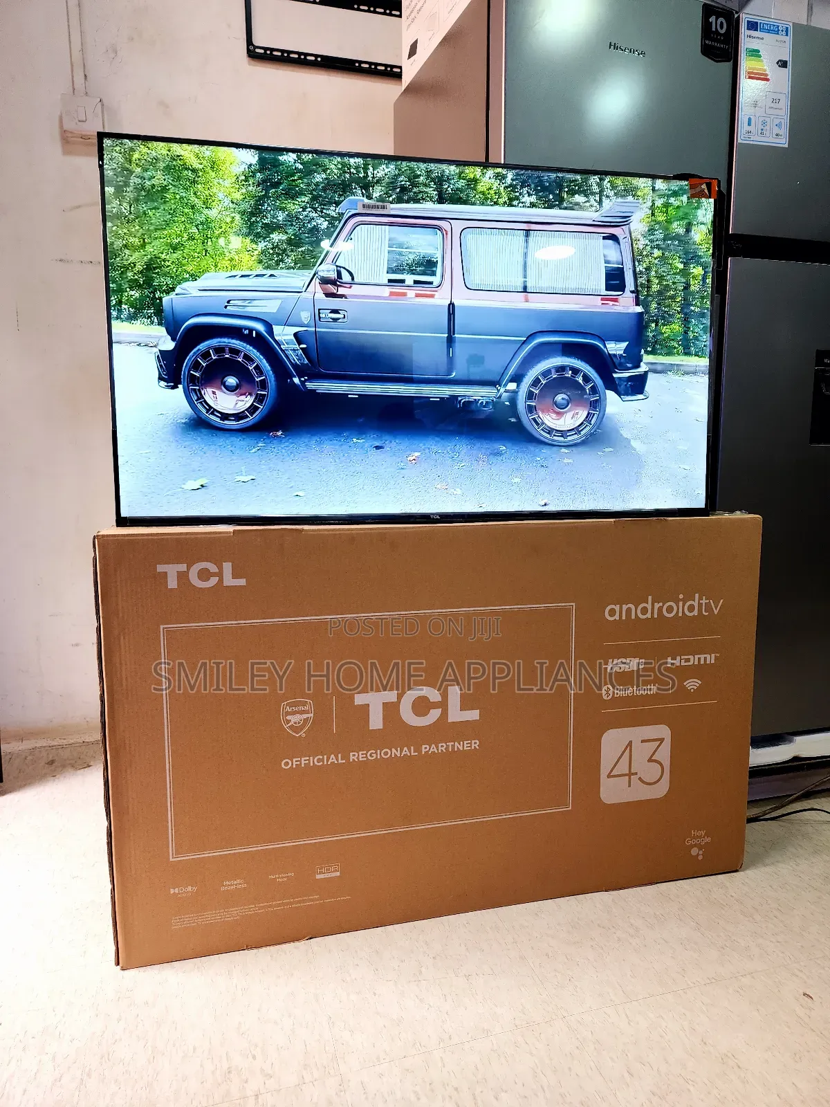 New Look TCL 43inches Smart Tv