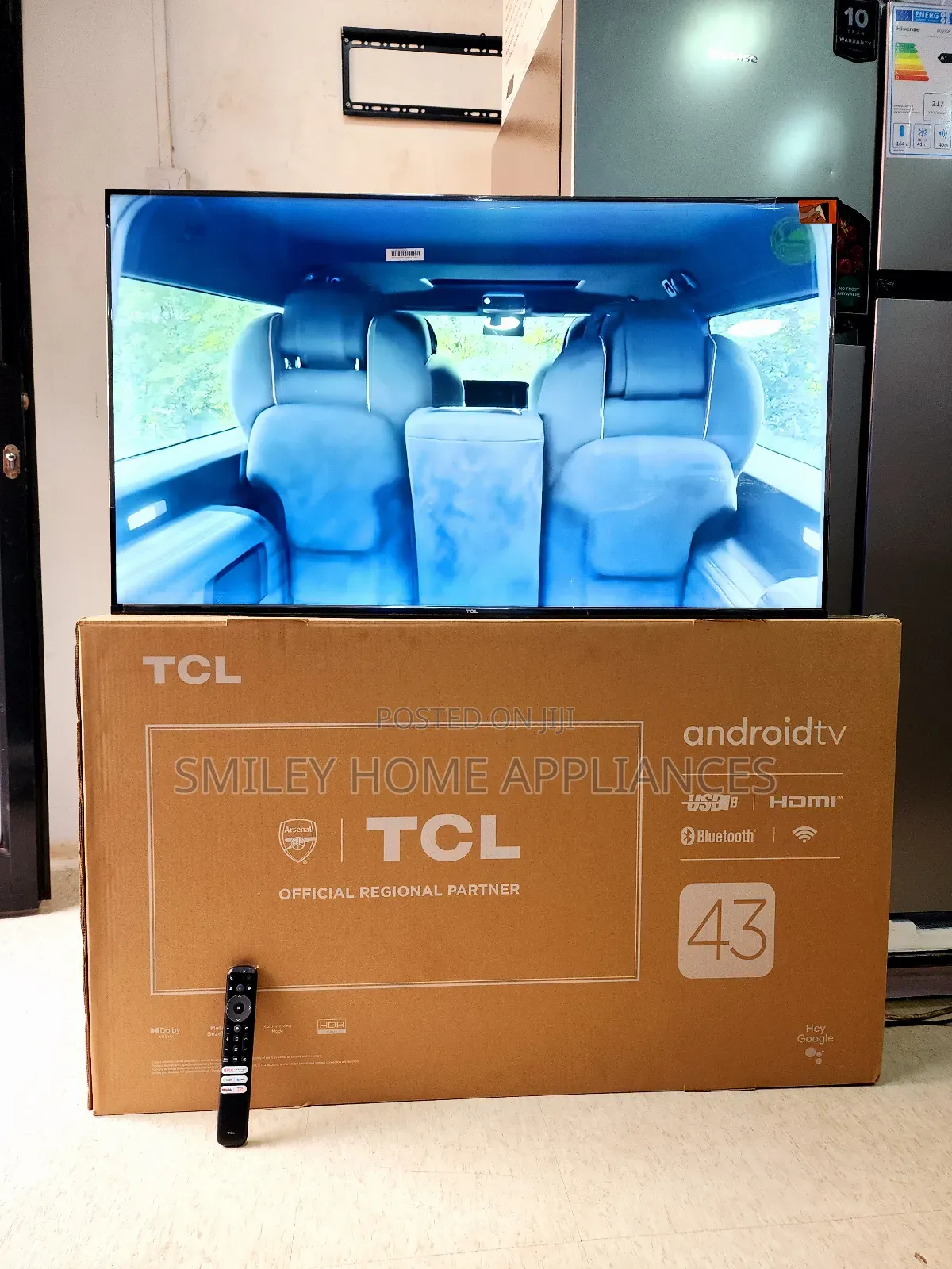 New Look TCL 43inches Smart Tv