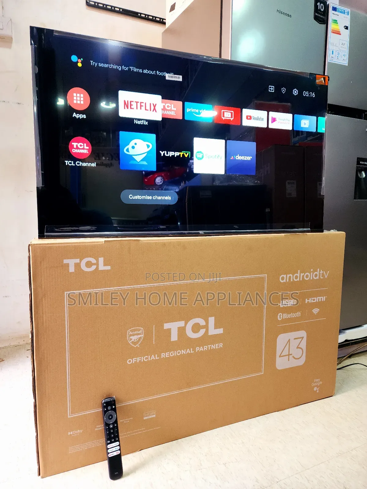 Brand New TCL 43inches Hdr10 Android TV