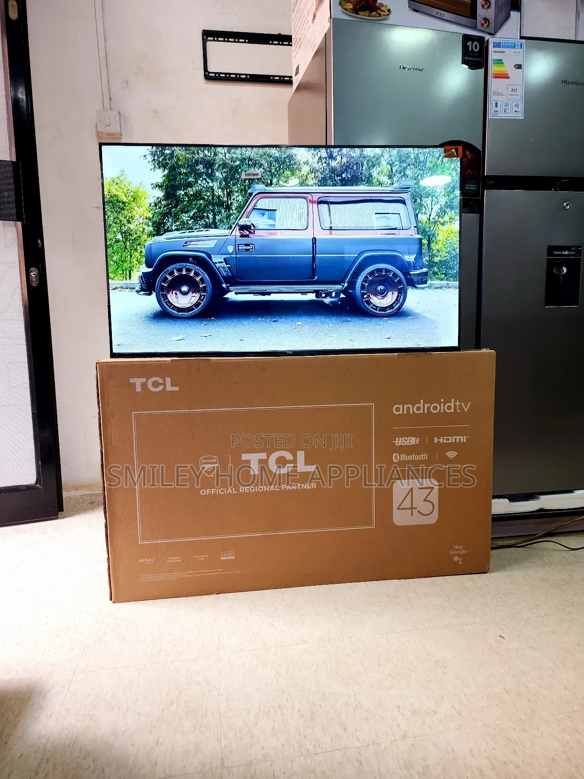 TCL 43inches Android Tv With High Definition Picture Quality