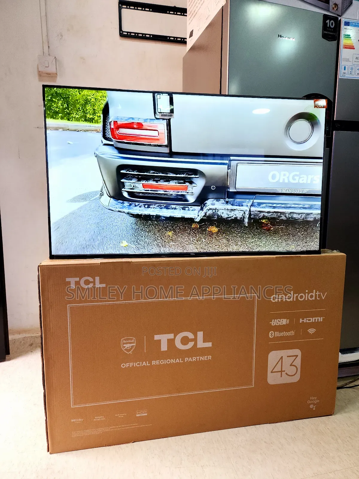 TCL 43inches Android Tv With High Definition Picture Quality