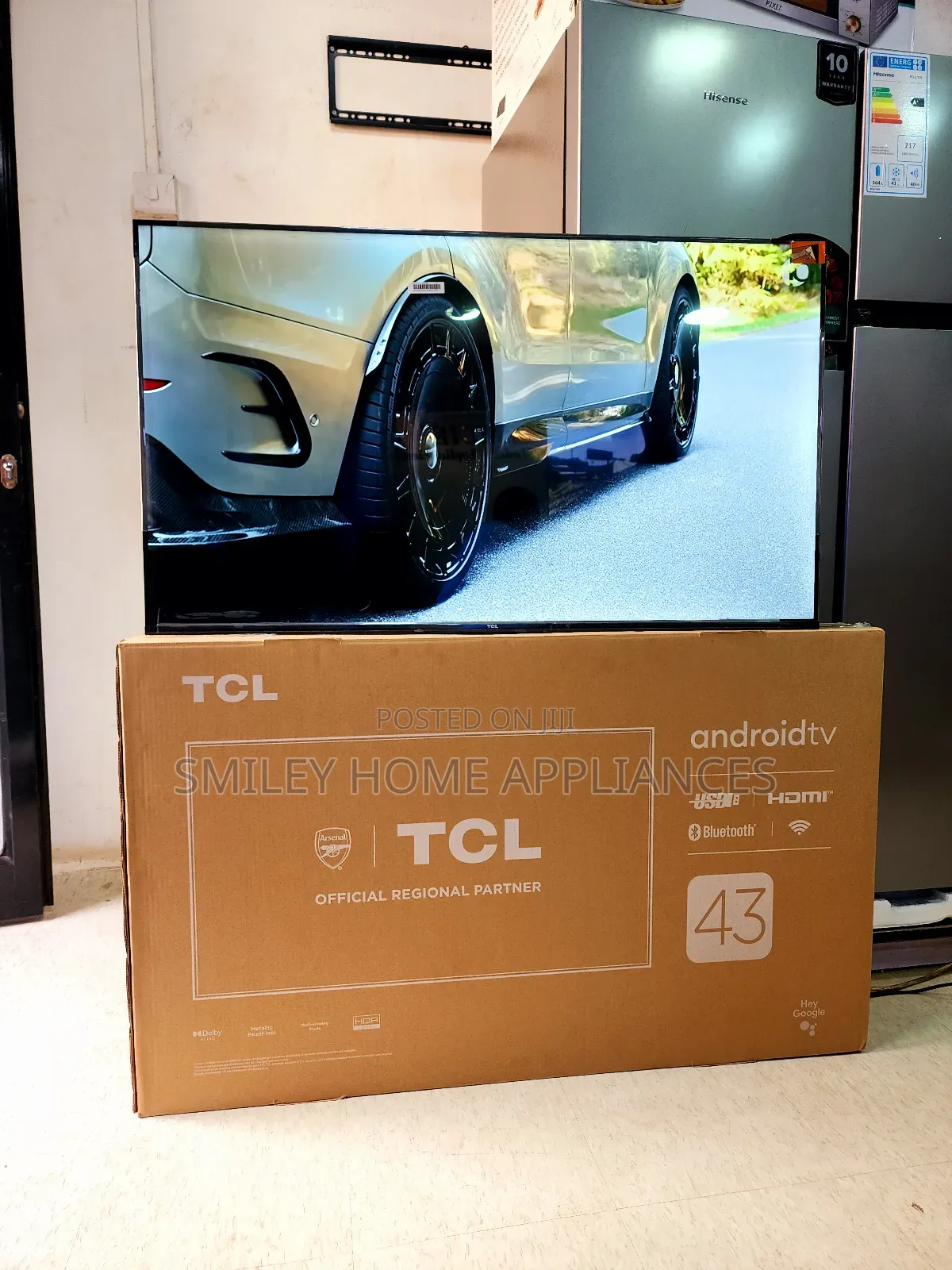 TCL HDR 10 43inches Smart Tv at Black Friday Price