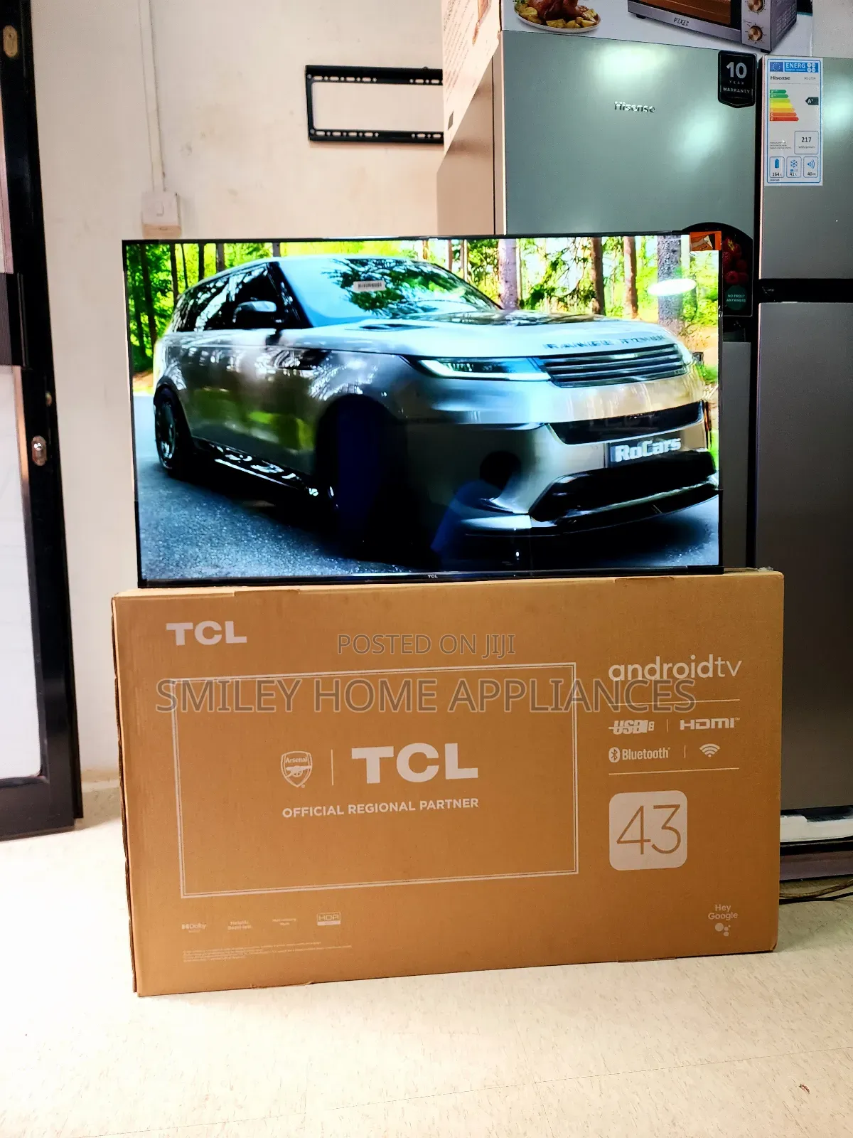 TCL HDR 10 43inches Smart Tv at Black Friday Price