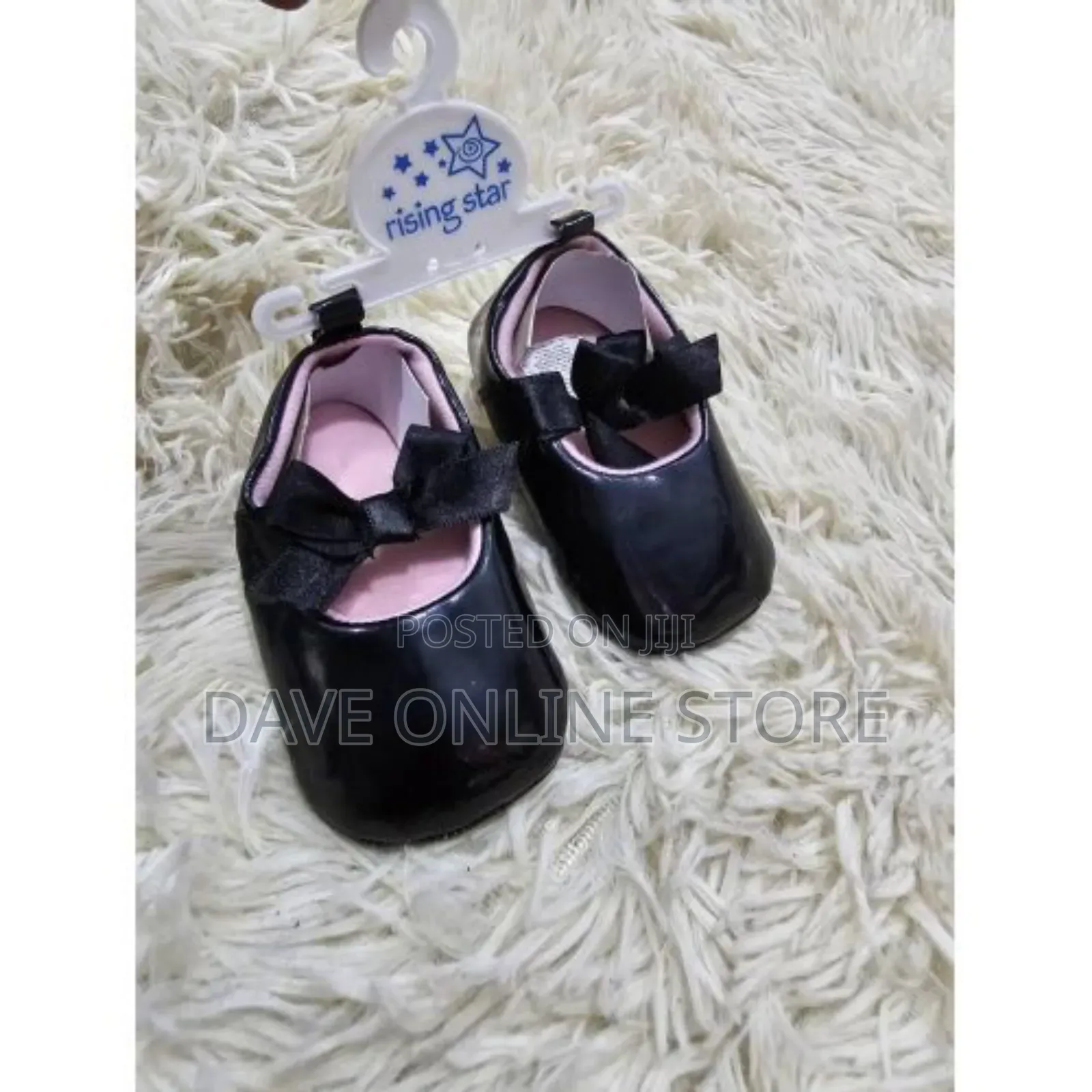 New Born Shoes, Black, Color and Design May Vary
