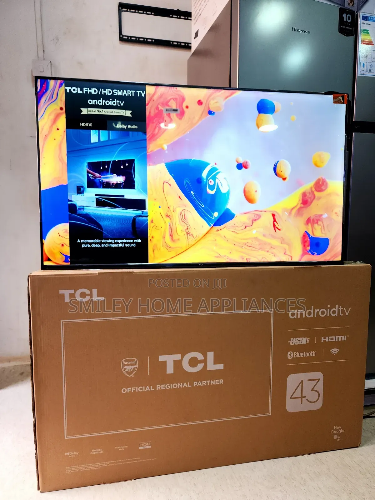 TCL Android Google TV 43inches With Dolby Audio
