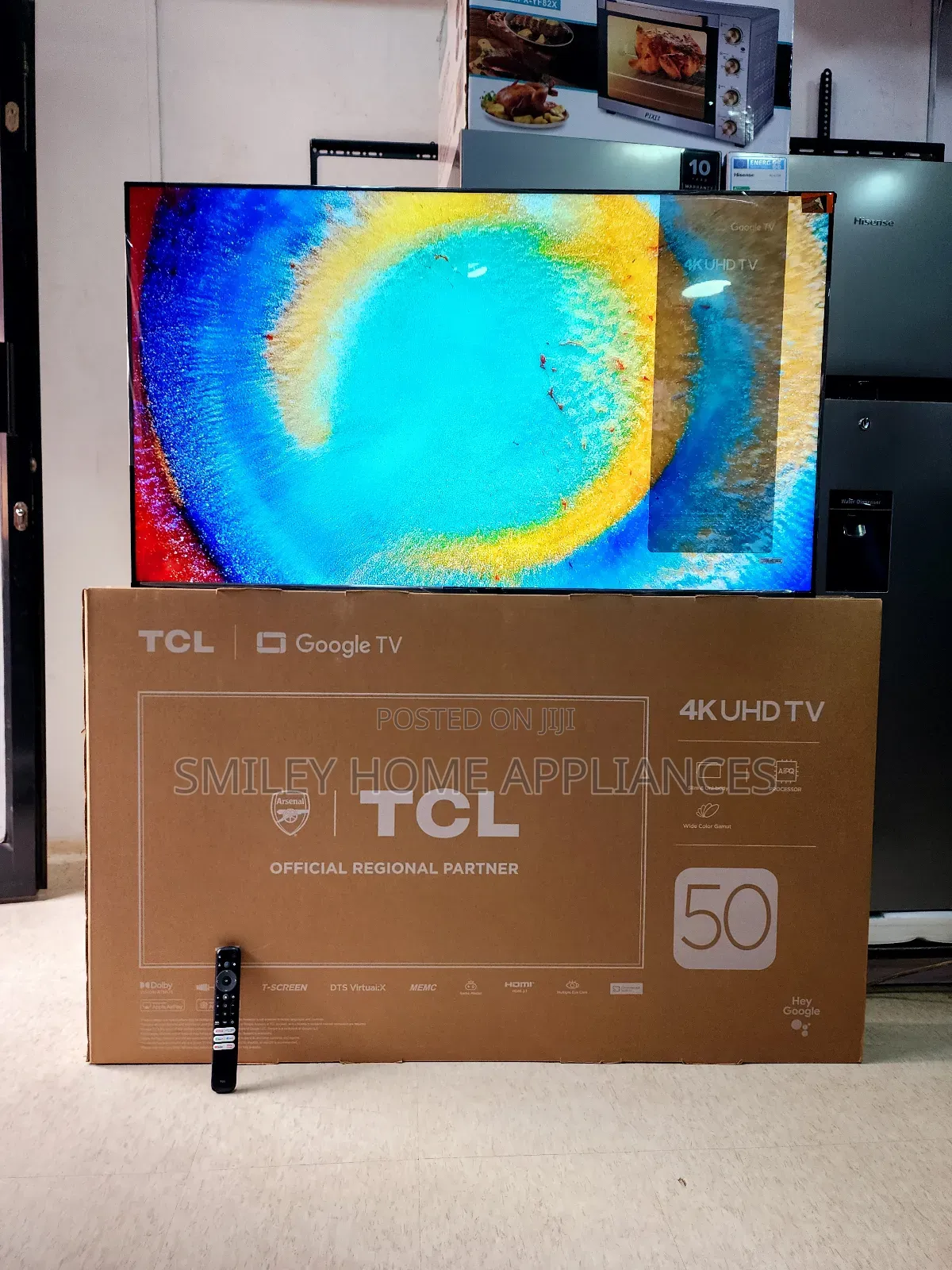 TCL HDR10 50inches Smart Tv