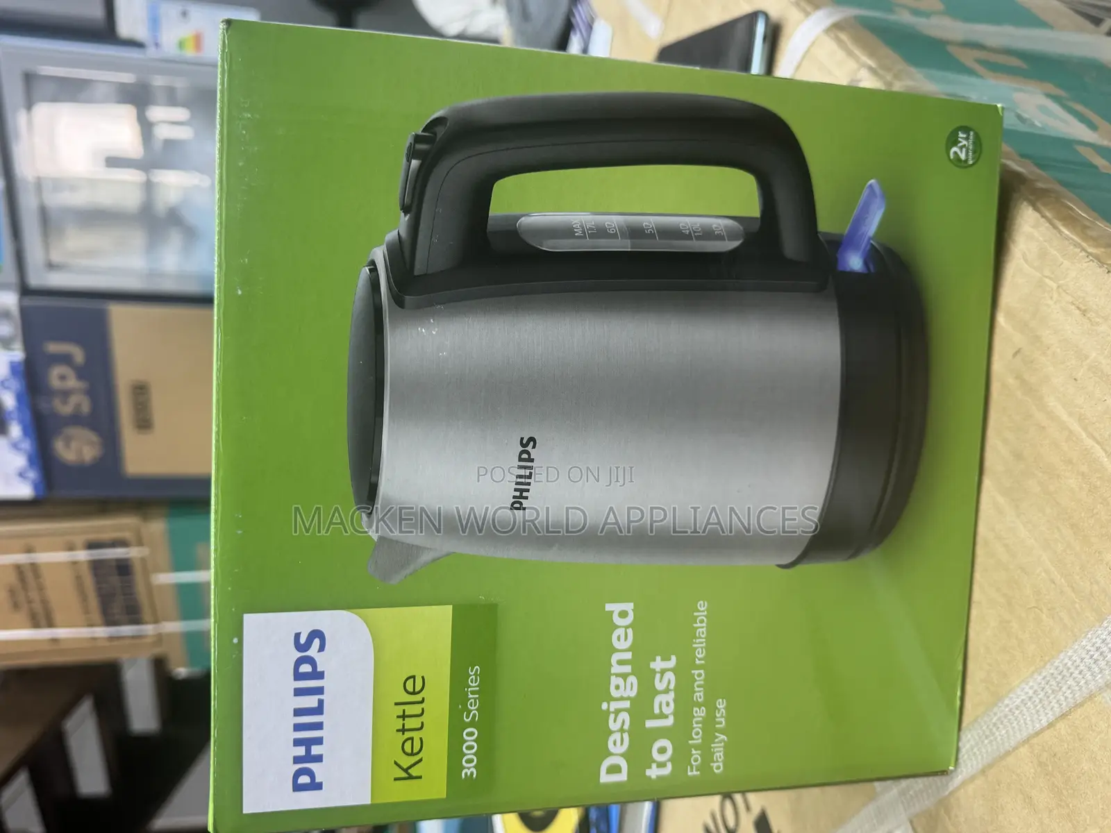 Philips HD9350 / 90 Kettle Stainless Steel Energy Class A+ 