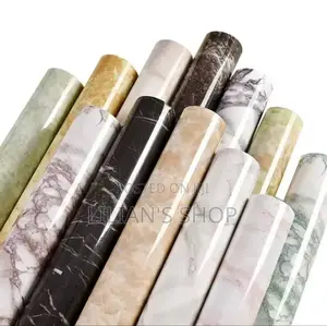 Self Adhesive Waterproof Marble Wallpaper -5 by 45cm
