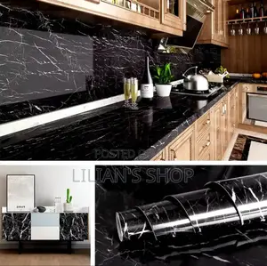 Self Adhesive Waterproof Marble Wallpaper -5 by 45cm