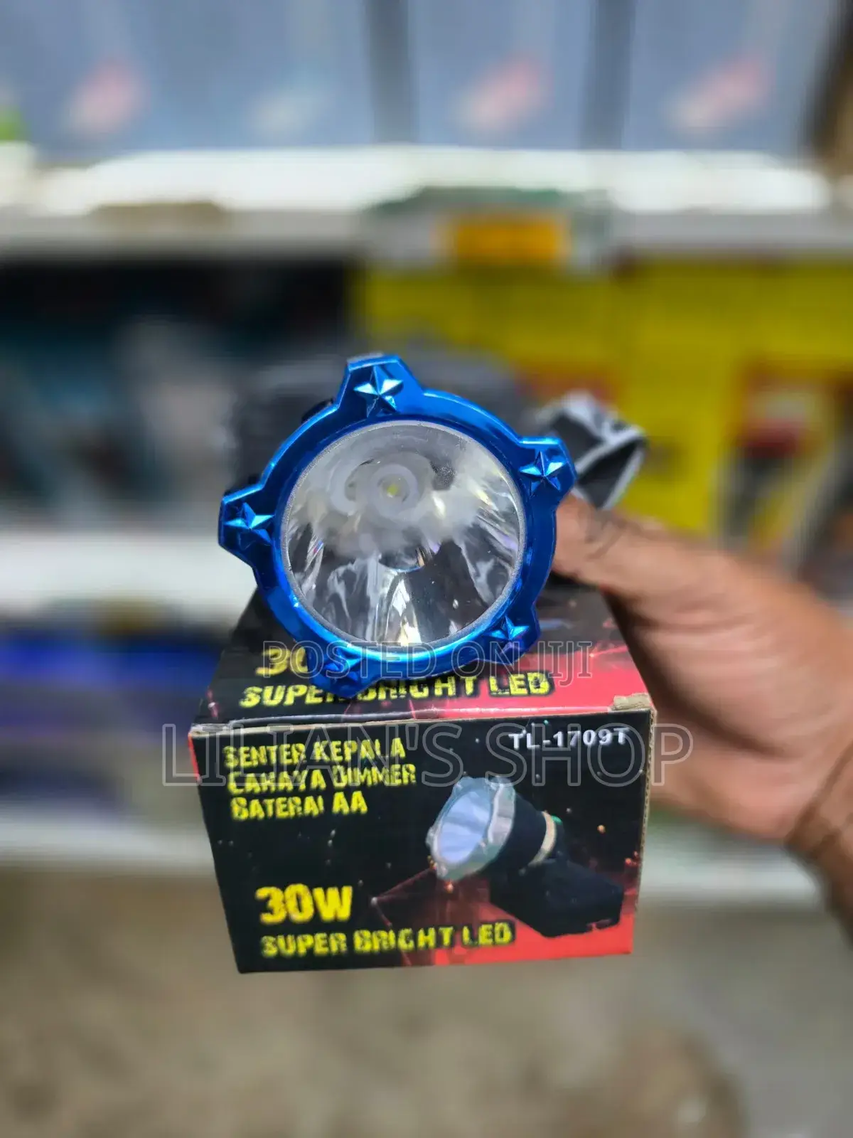 AA Battery Powered Head Lamp