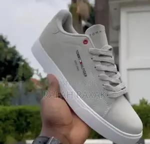 Unisex Grey Smart Casual Tommy Hilfiger Sneakers