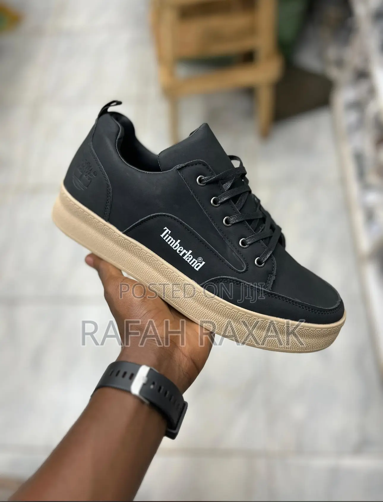 Original Men’S Black Timberland Smart Casual Shoes