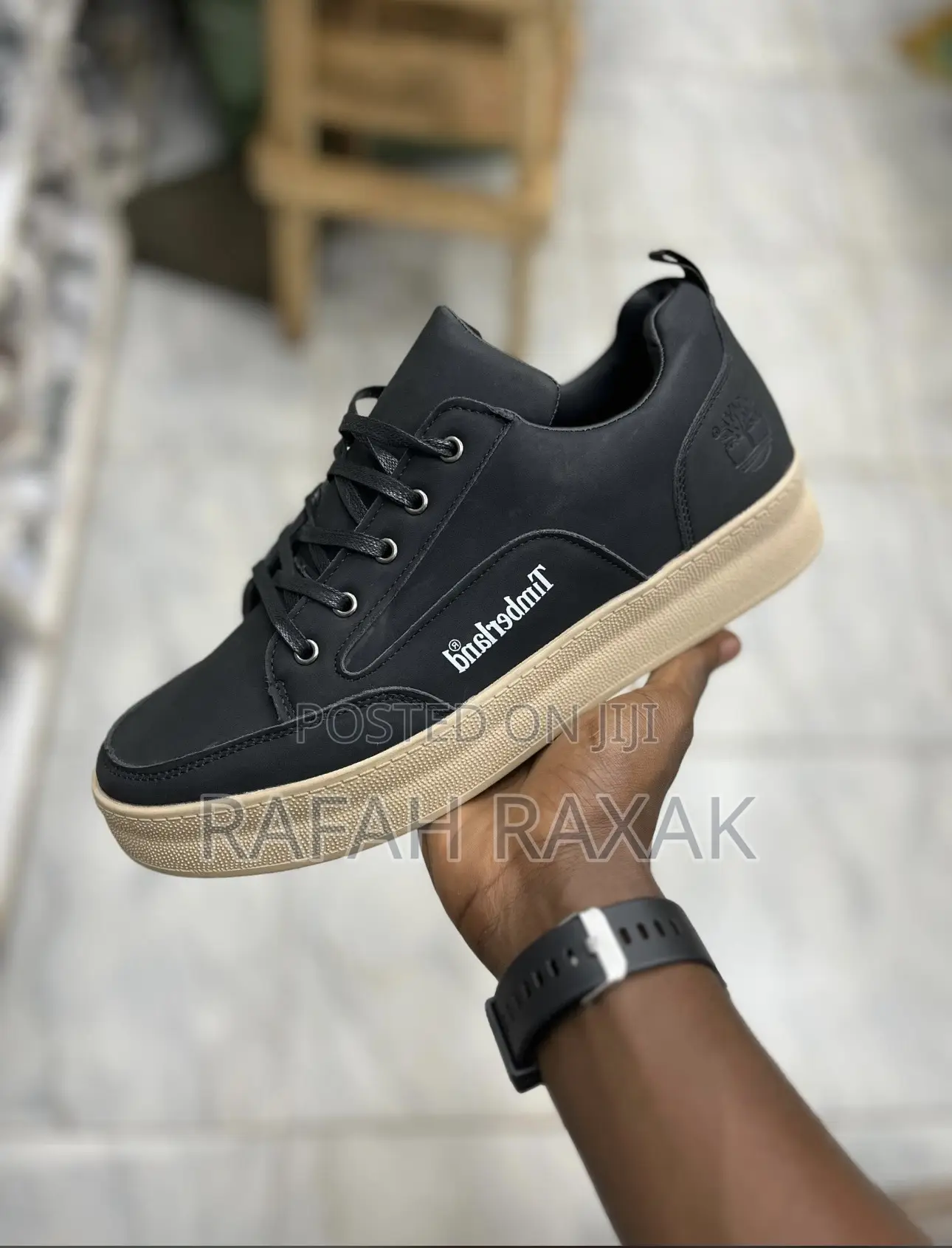 Original Men’S Black Timberland Smart Casual Shoes