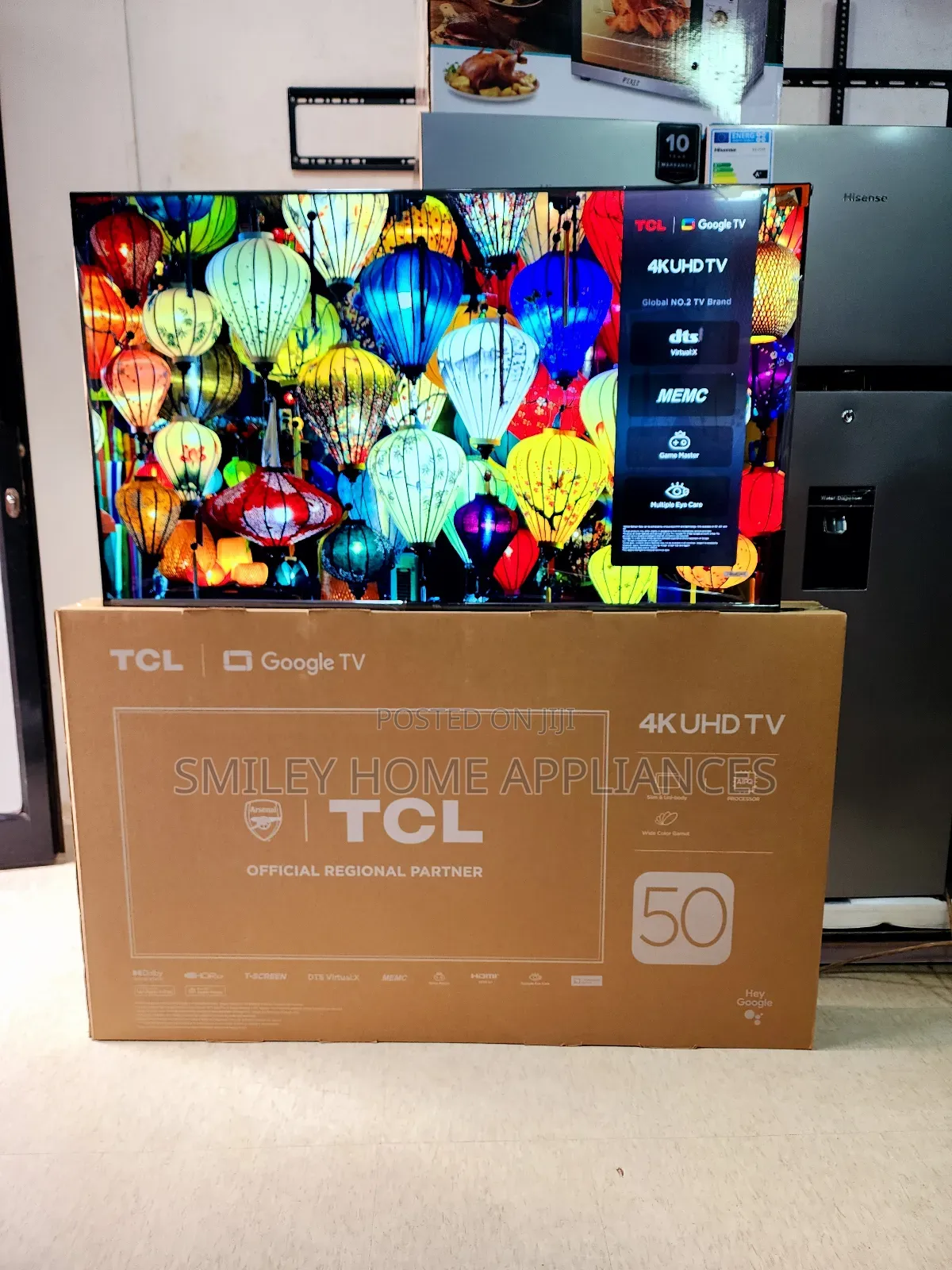 TCL 4KUHD 50inches Smart Tv
