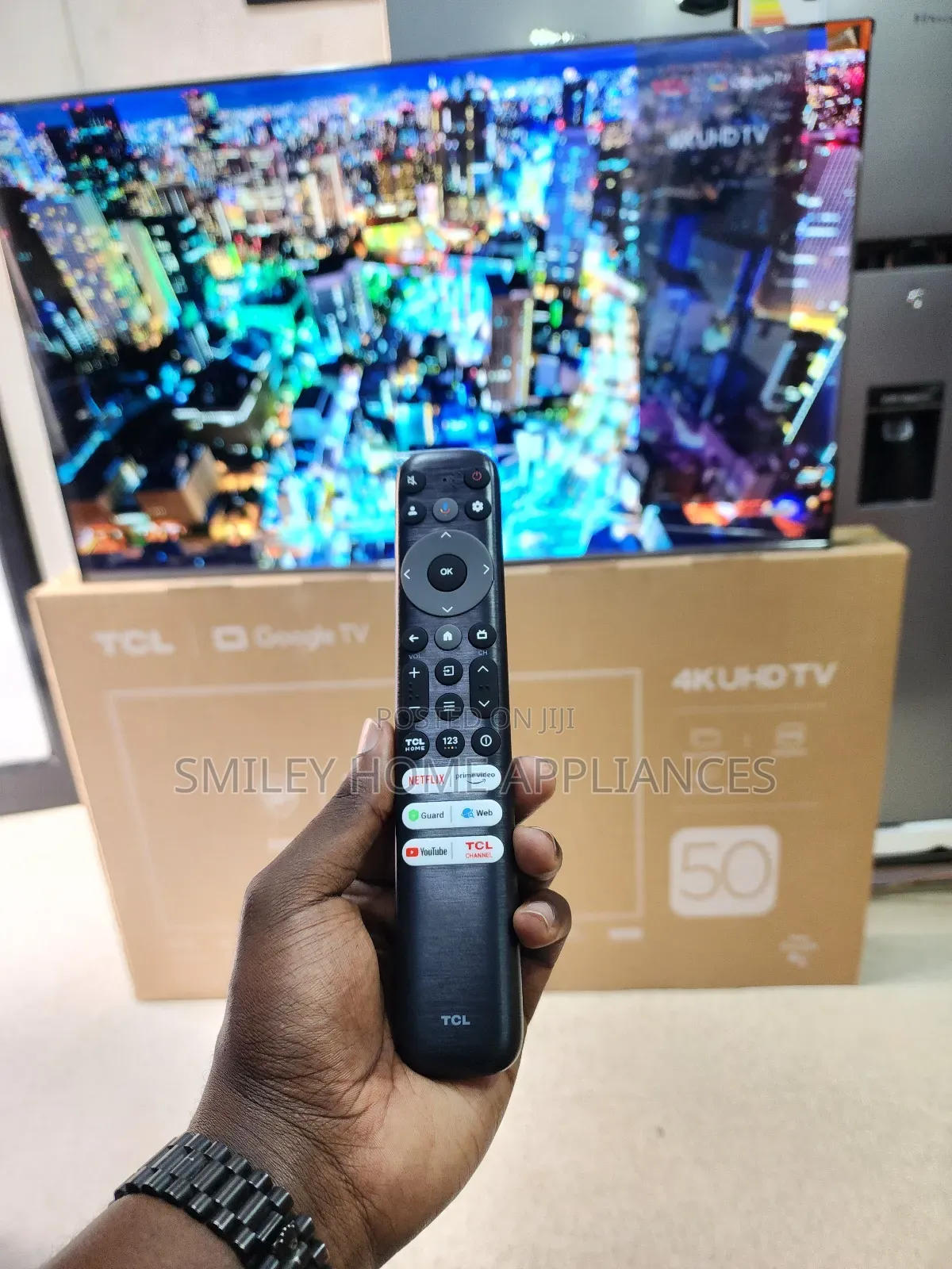 TCL 50inches Google Smart Tv With Dolby Vision and Audio